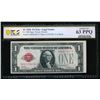 Image 1 : 1928 $1 Legal Tender Note PCGS 63PPQ