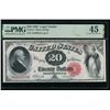 Image 1 : 1880 $20 Legal Tender Note PMG 45