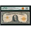 Image 1 : 1922 $10 Gold Certificate PCGS 35