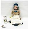 Image 1 : 1895 BISQUE SHOULDER MOULD DOLL COMPLETE