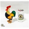 1950S STEIFF ROOSTER WITH BUTTON