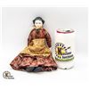 Image 1 : 1880 GE CHI 9.5 INCH CHINA HEAD DOLL