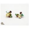 VINTAGE AUSTRIAN CRYSTAL EARRINGS