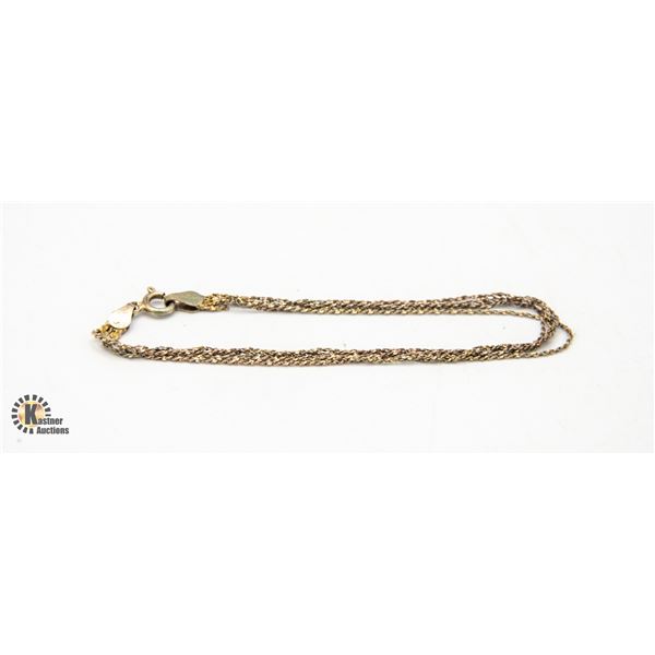 925 SILVER MULTI STRAND BRACELET