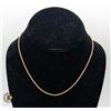 Image 1 : 10K GOLD NECKLACE WITH DAMAGED END LINK