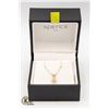 Image 1 : 14K GOLD NECKLACE WITH MULTI DIAMOND