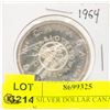 Image 1 : 1964 SILVER DOLLAR CANADIAN COIN