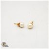 Image 1 : PEARL STUDDED EARRINGS