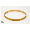 Image 1 : 10K YELLOW GOLD BANGLE BRACELET
