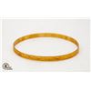 Image 1 : 14K YELLOW GOLD BANGLE BRACELET