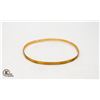 Image 1 : 10K YELLOW GOLD BANGLE BRACELET