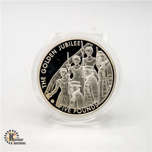 1 OZ FINE SILVER COIN GOLDEN JUBILEE