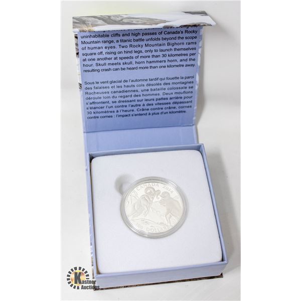 $100 FINE SILVER RAMS COIN LIMITED EDITION