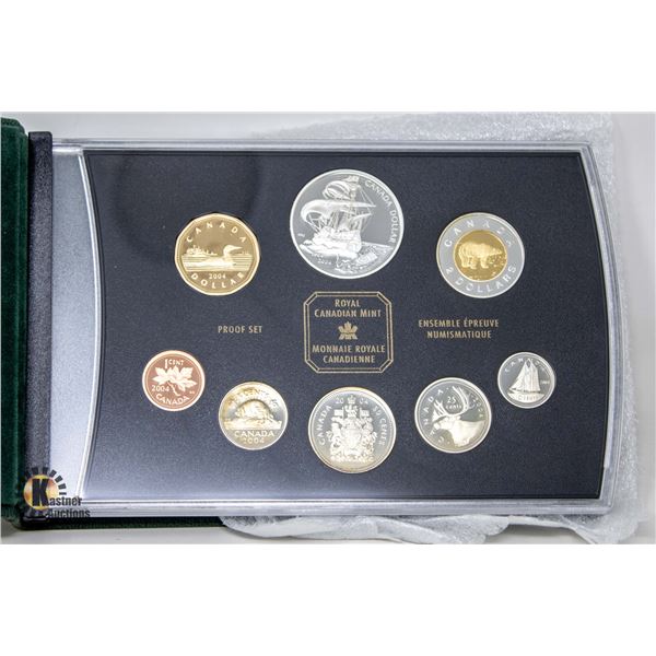 2004 STERLING SILVER COINS PROOF SET