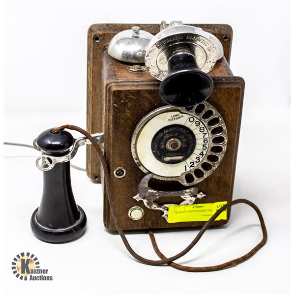 WORLDS FIRST ROTARY TELEPHONE