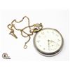 Image 1 : ANTIQUE OMEGA SWISS POCKET WATCH WITH CHAIN