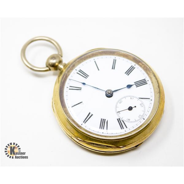 ANTIQUE KEY WOUND POCKET WATCH