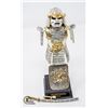 Image 1 : FRANKLIN MINT 24K GOLD CLAD SAMURAI ARMOUR