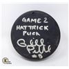 Image 1 : GAME USED AUTOGRAPHED HOCKEY PUCK