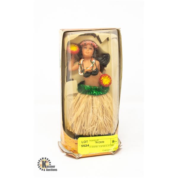 VINTAGE DASH TOP HULA GIRL