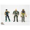 Image 1 : LOT THREE 1980S ACTION FIGURES