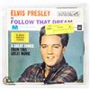 Image 1 : ELVIS PRESLEY EP PICTURE SLEEVE RECORD