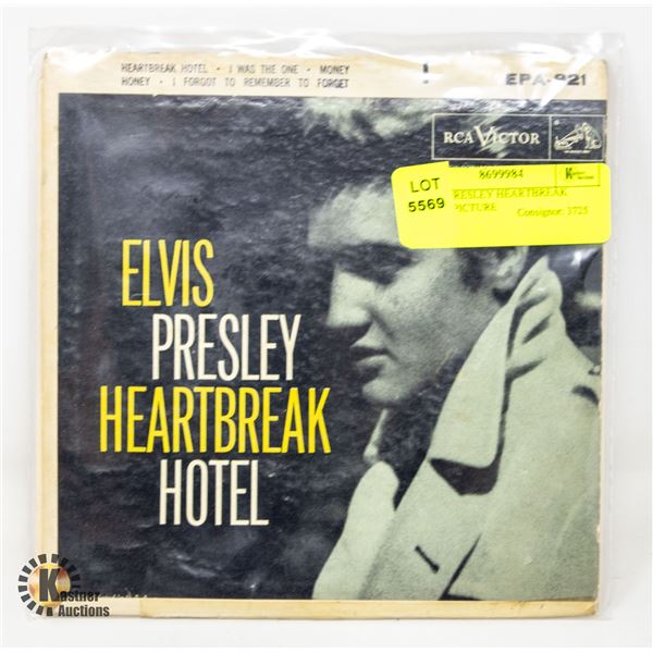 ELVIS PRESLEY HEARTBREAK HOTEL PICTURE