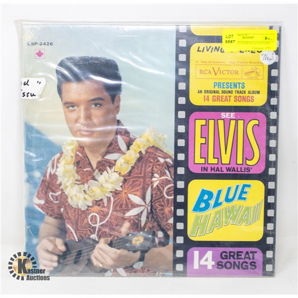 ELVIS BLUE HAWAII LO FACTORY SEALED