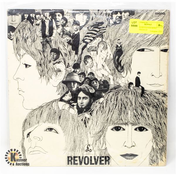 BEATLES REVOLVER MONO PARLOPHONE LP