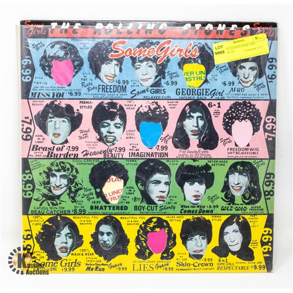 ROLLING STONES SOME GIRL VARIANT LP