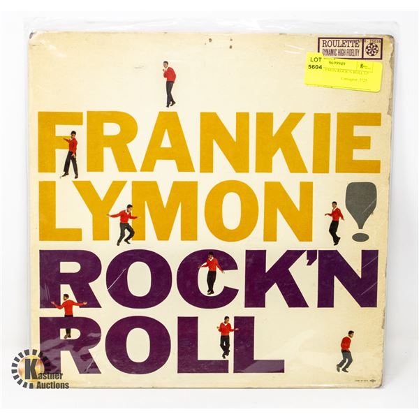 FRANKIE LYMON ROCK N ROLL LP