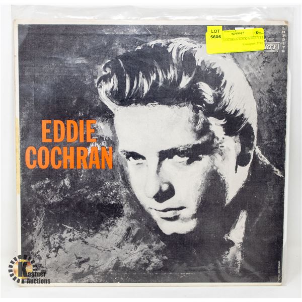 EDDIE COCHRAN ROCK A BILLY LP