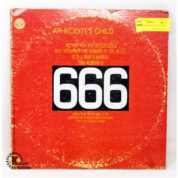 APHRODITES CHILD 666 LP