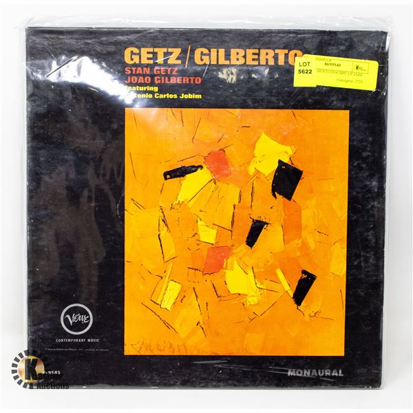 GETZ GILBERTO DOUBPE LP JAZZ