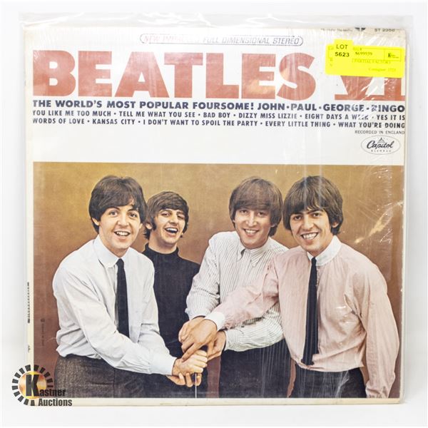 BEATLES VI PARTIAL FACTORY SEAL LP