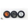 Image 1 : THREE VINTAGE AHL HOCKEY PUCKS