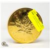 Image 1 : LARGE NOVELTY REPLICA GOLD COIN PAPER WEIGHT