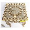 Image 2 : ANTIQUE MOTHER OF PEARL INLAID SIDE TABLE