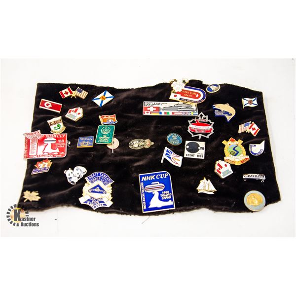 LARGE LOT COLLECTOR PINS ASSORTED