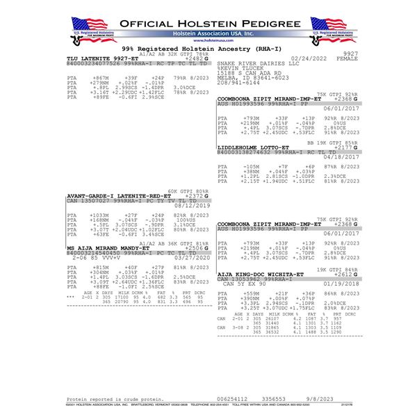 TLU LATENITE 9927-ET - IVF Session