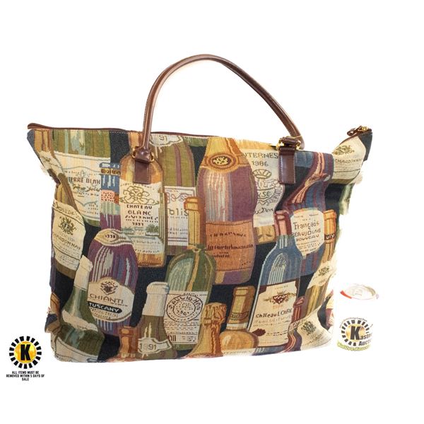 TAPESTRY TOTE BAG NEW WITH TAGS 22" X 17" X 5"