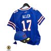 Image 1 : BUFFALO BILLS ALLEN JERSEY (L) WITH BILLS HAT