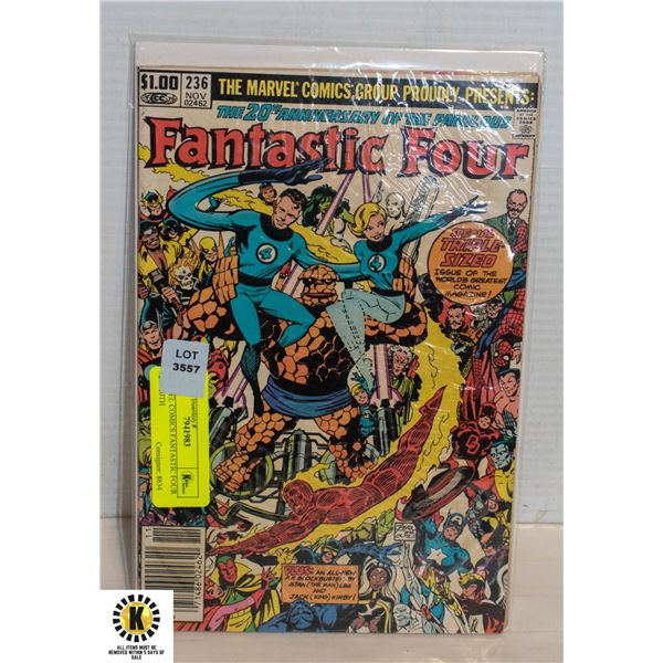 MARVEL COMICS FANTASTIC FOUR #236 20TH