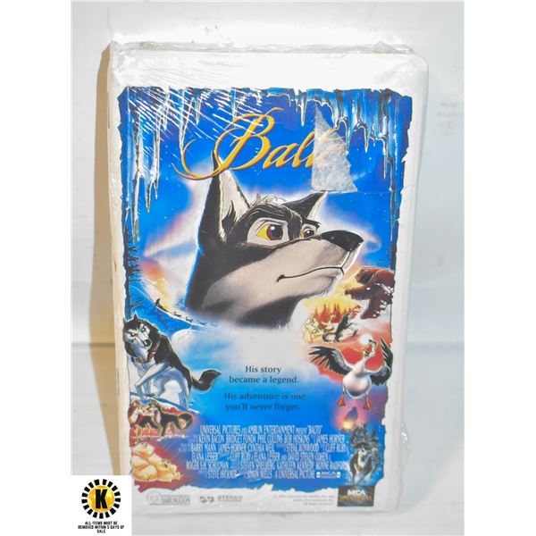 NEW SEALED 1995 BALTO VHS UNIVERSAL STUDIOS