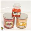 Image 1 : 3 X YANKEE CANDLES NEW