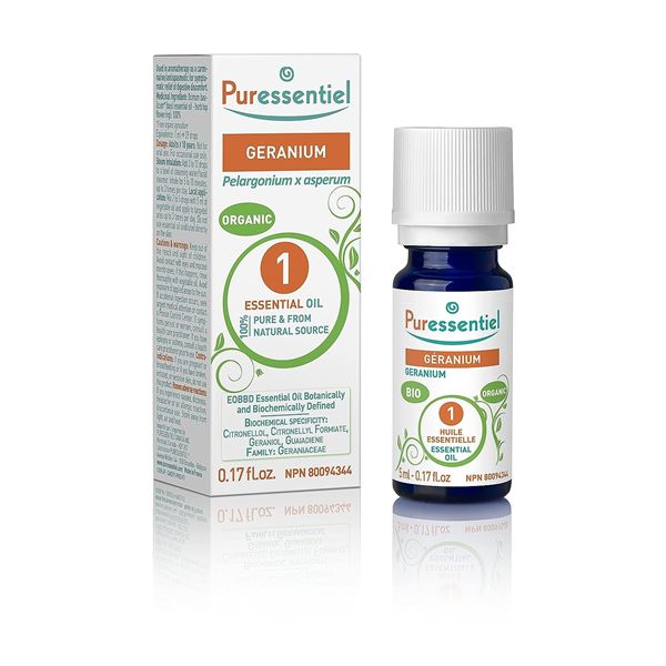 NEW 4 PACK PURESSENTIAL GERANIUM ORGANIC ESSENTIAL