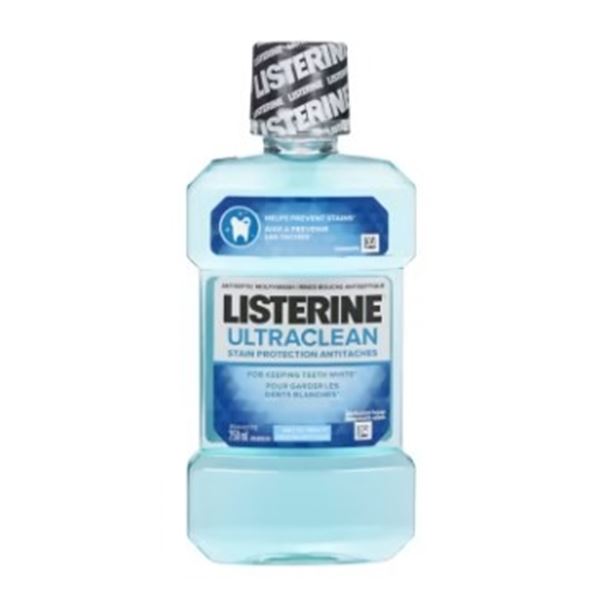 4 NEW BOTTLES OF LISTERINE ULTRA CLEAN MOUTHWASH