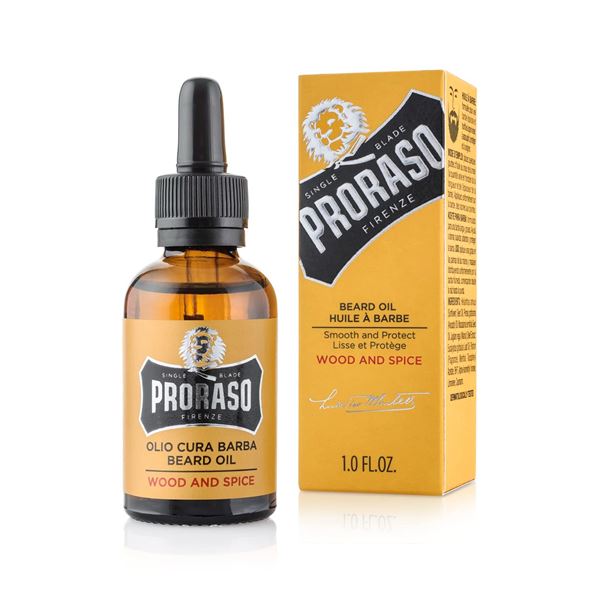 NEW 4 BOTTLES OF PRORASO BEARD OIL