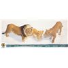 Image 1 : SCHLEICH LION FAMILY 3 PIECES RETIRED