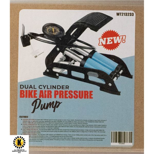 FSEALED DUAL CYLINDER BIKE AIR PRESSURE